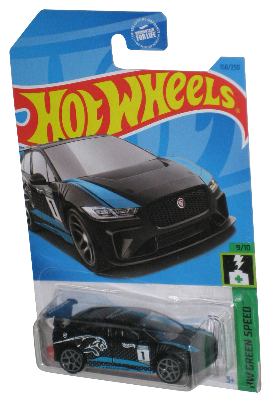 Hot Wheels HW Green Speed 9/10 (2021) Black Jaguar I-Pace eTrophy Car 158/250