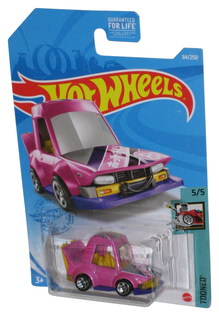 Hot Wheels Tooned 5/5 (2020) Pink Purple Manga Tuner Toy Car 84/250