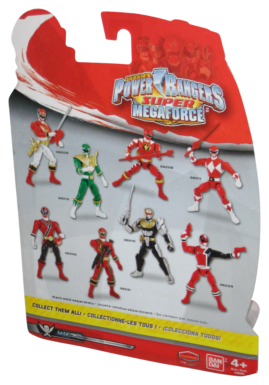Power Rangers Dino Thunder (2014) Bandai Red Ranger 5-Inch Action Hero Figure