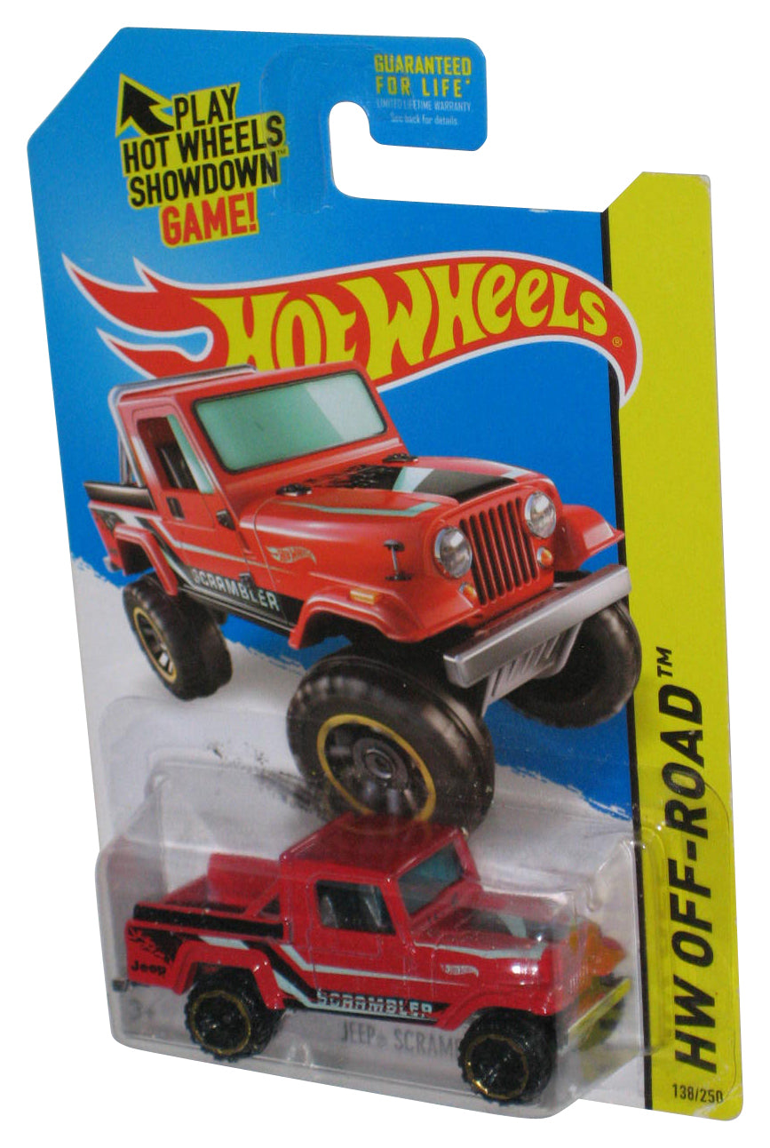 Hot Wheels HW Off-Road (2013) Red Jeep Scrambler Toy Truck 138/250