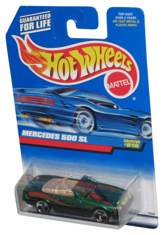 Hot Wheels Mercedes 500 SL (1997) Mattel Collector Toy Car #815
