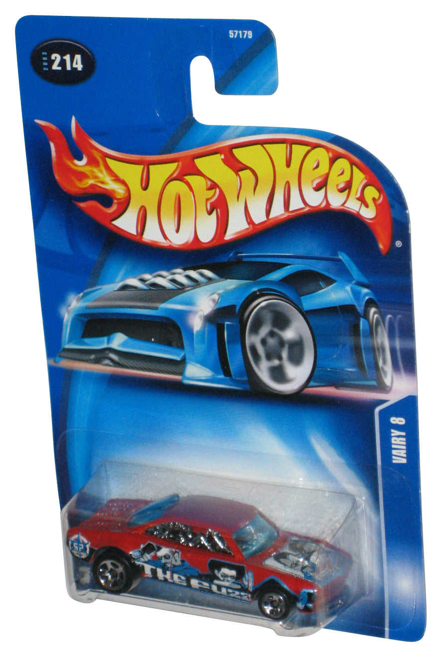 Hot Wheels The Fuzz Vairy 8 (2003) Red Die-Cast Toy Car #214