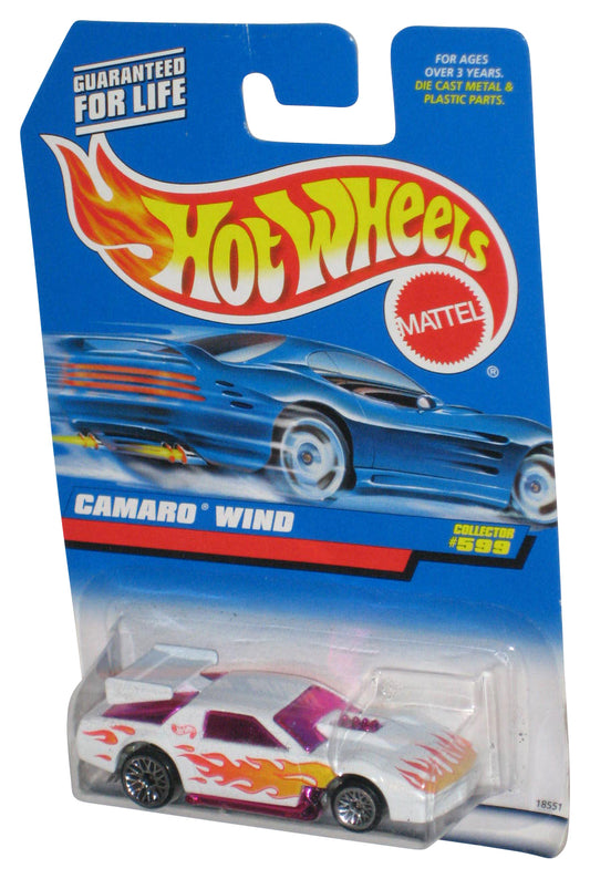 Hot Wheels Camaro Wind (1997) White Collector Toy Car #599