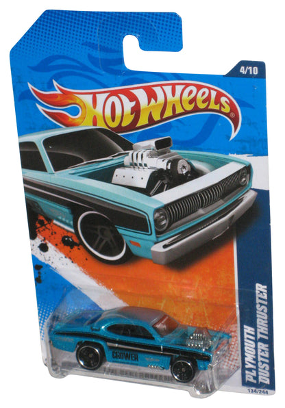 Hot Wheels HW Performance '11 (2010) Blue Plymouth Duster Thruster Car 134/244