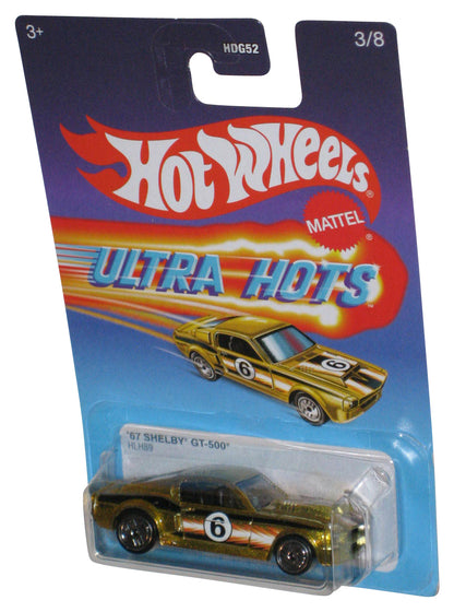 Hot Wheels Ultra Hots (2021) Gold '67 Shelby GT-500 Die-Cast Toy Car 3/8