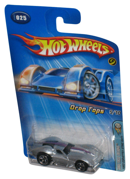 Hot Wheels 2005 First Editions Drop Tops 5/10 Silver 1963 Corvette Sting Ray Car #025