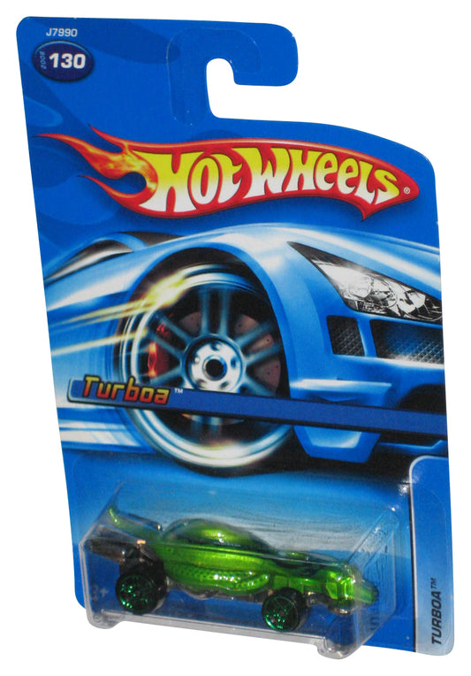 Hot Wheels Green Turboa (2006) Mattel Die-Cast Toy Car #130