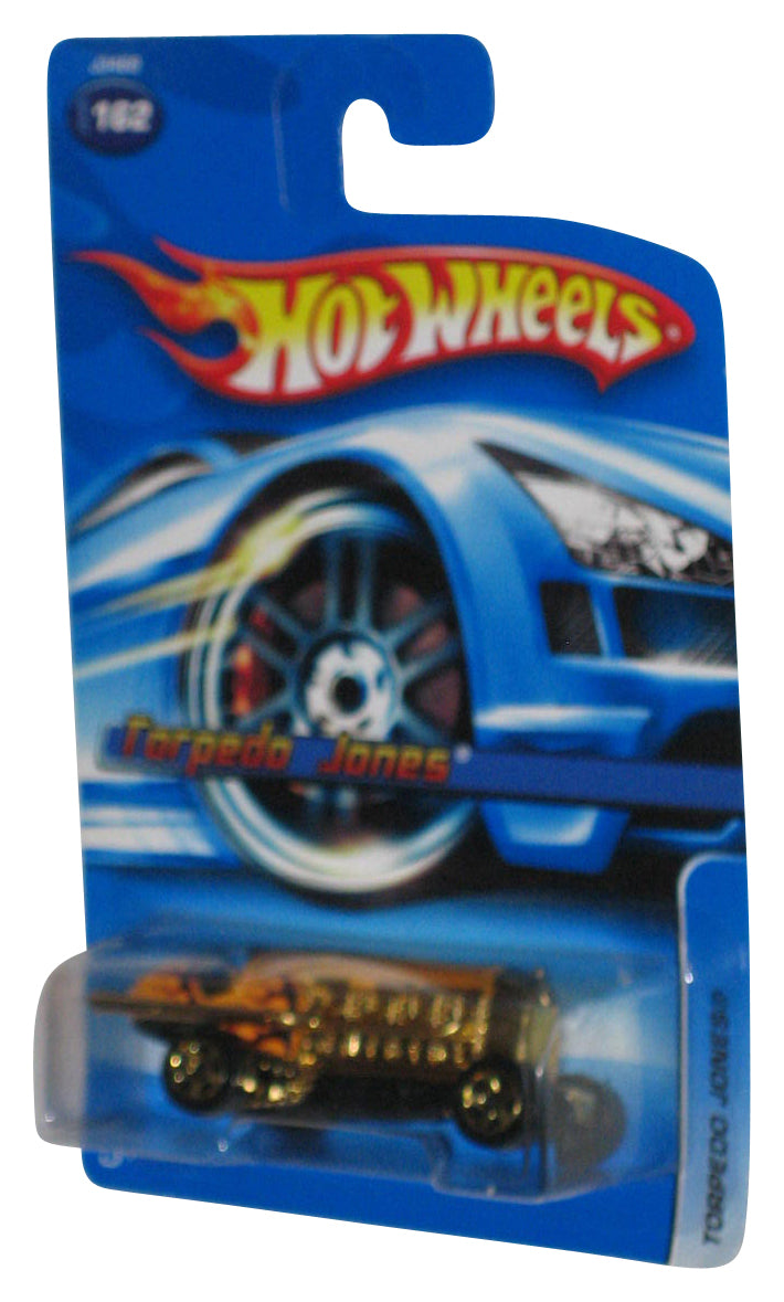 Hot Wheels Torpedo Jones (2006) Mattel Yellow Die-Cast Toy Car #162