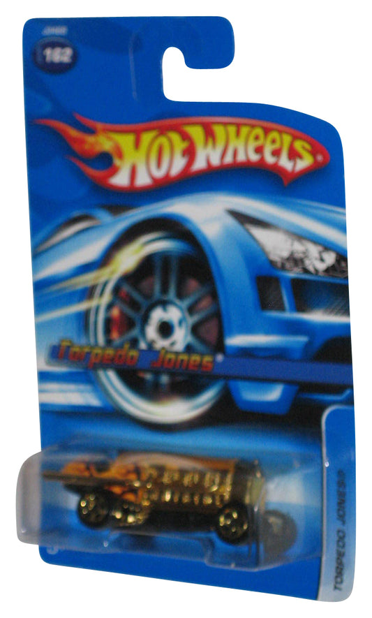 Hot Wheels Torpedo Jones (2006) Mattel Yellow Die-Cast Toy Car #162