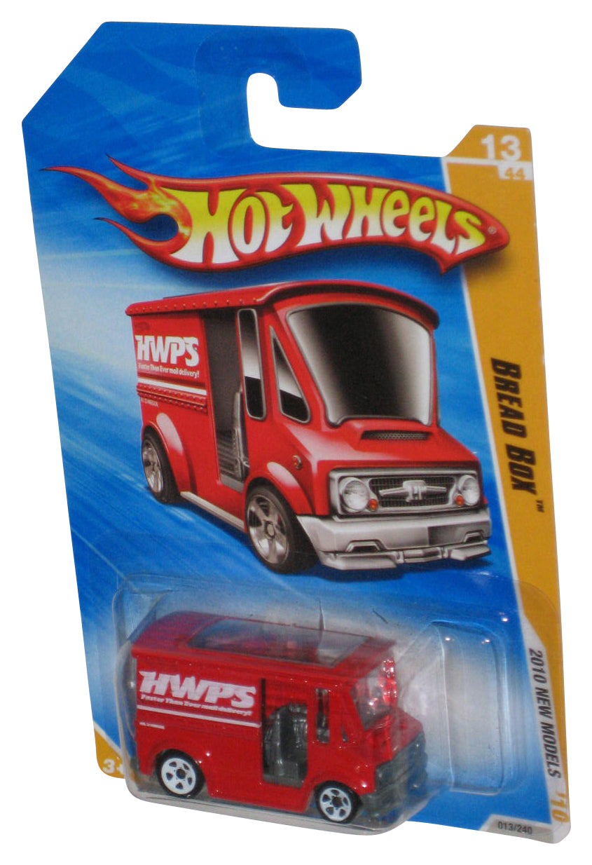 Hot Wheels 2010 New Models '10 13/44 Red Bread Box Toy Truck 013/240