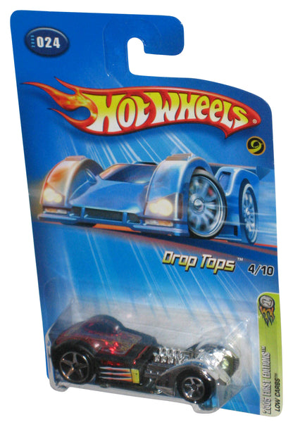 Hot Wheels 2005 First Editions Drop Tops 4/10 (2005) Black & Silver Toy Car #024
