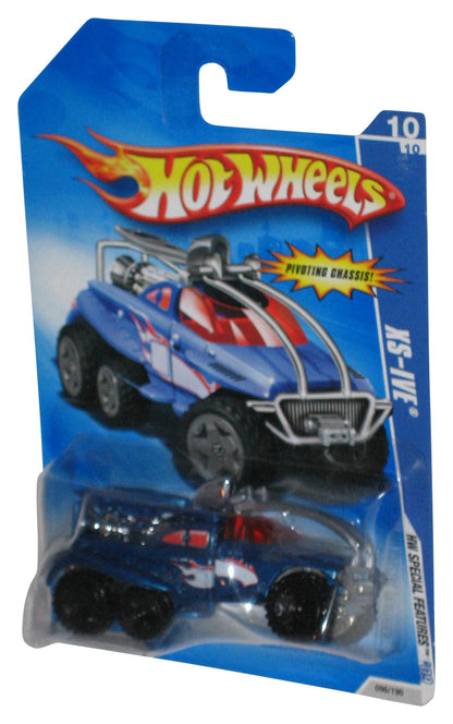 Hot Wheels HW Special Features '09 Blue XS-Ive Toy Car 096/190 w/ Pivoting Chassis