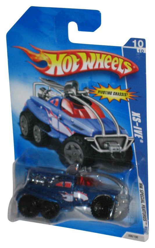 Hot Wheels HW Special Features '09 Blue XS-Ive Toy Car 096/190 w/ Pivoting Chassis