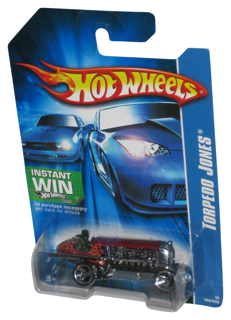 Hot Wheels Torpedo Jones (2006) Mattel Red Die-Cast Toy Car 162/223