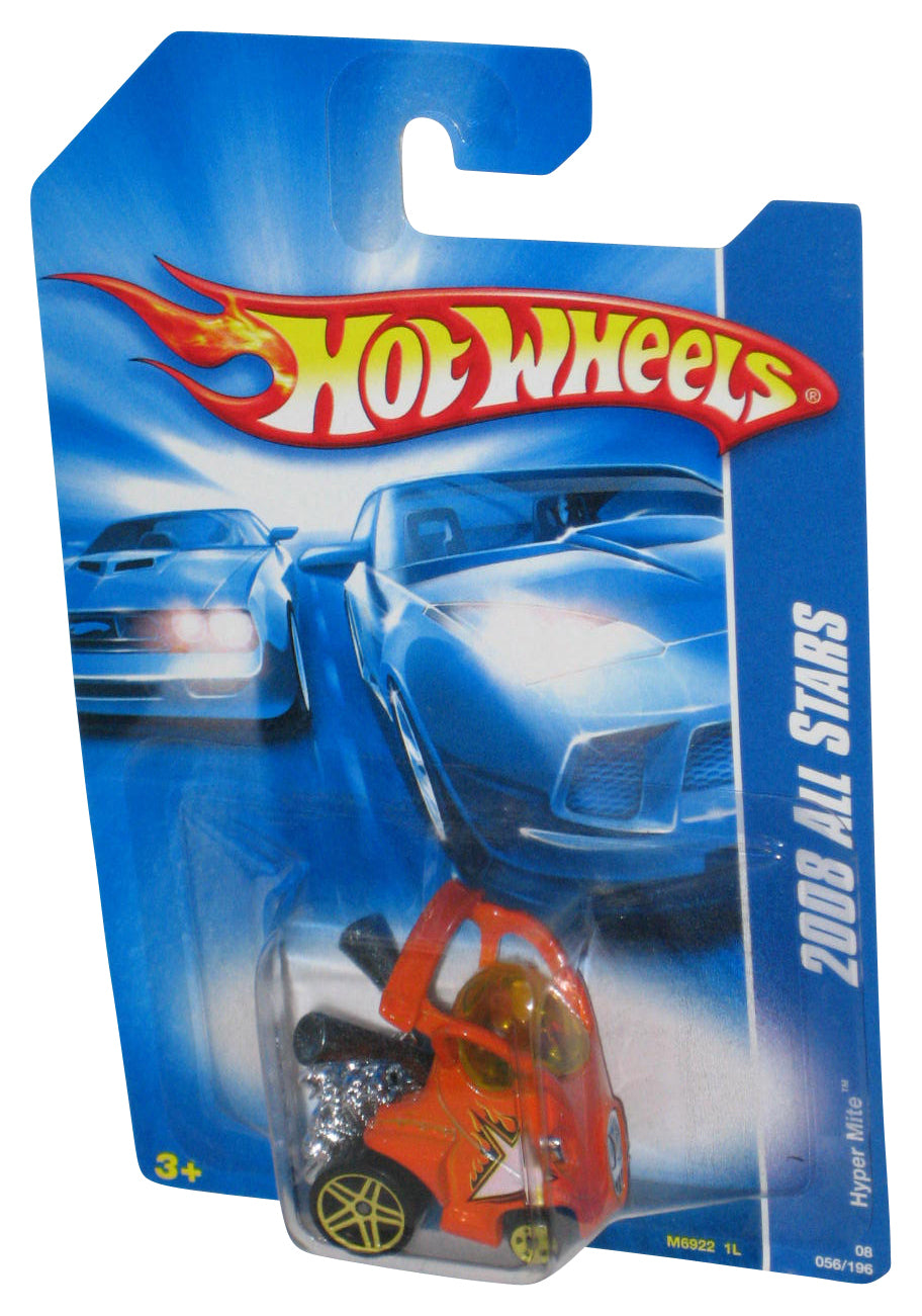 Hot Wheels 2008 All Stars Orange Hyper Mite Toy Car 056/196