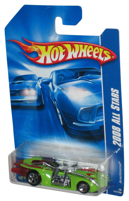 Hot Wheels 2008 All Stars Green Arachnorod Toy Car 044/196