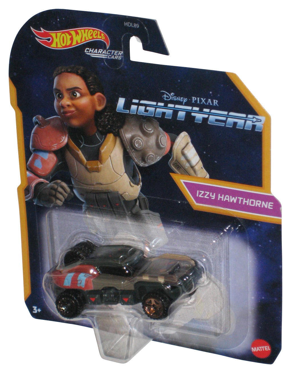 Disney Pixar Lightyear Izzy Hawthorne (2021) Hot Wheels Character Cars Toy Car