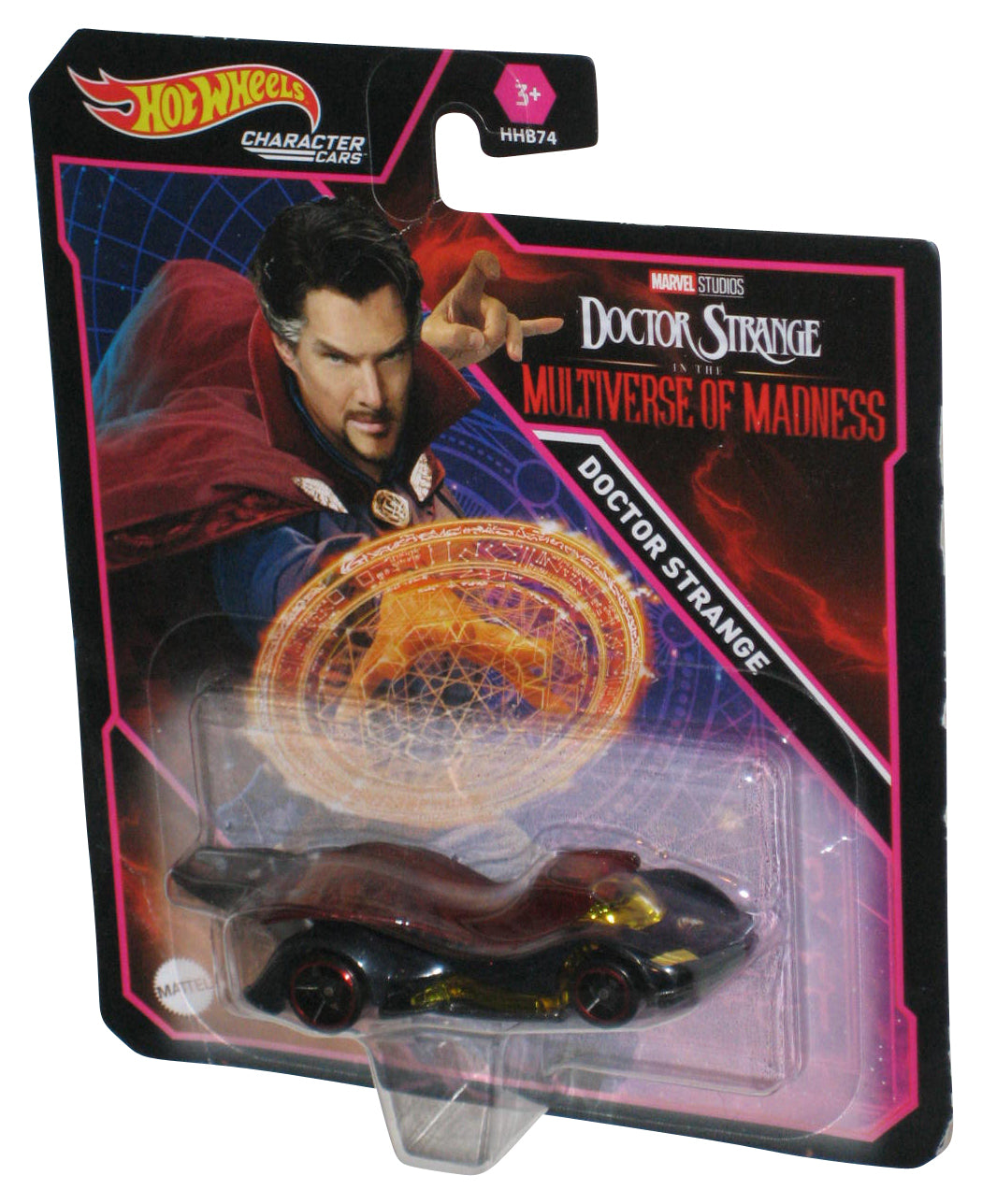 Marvel Multiverse Madness Doctor Strange (2022) Hot Wheels Character Cars Toy Car