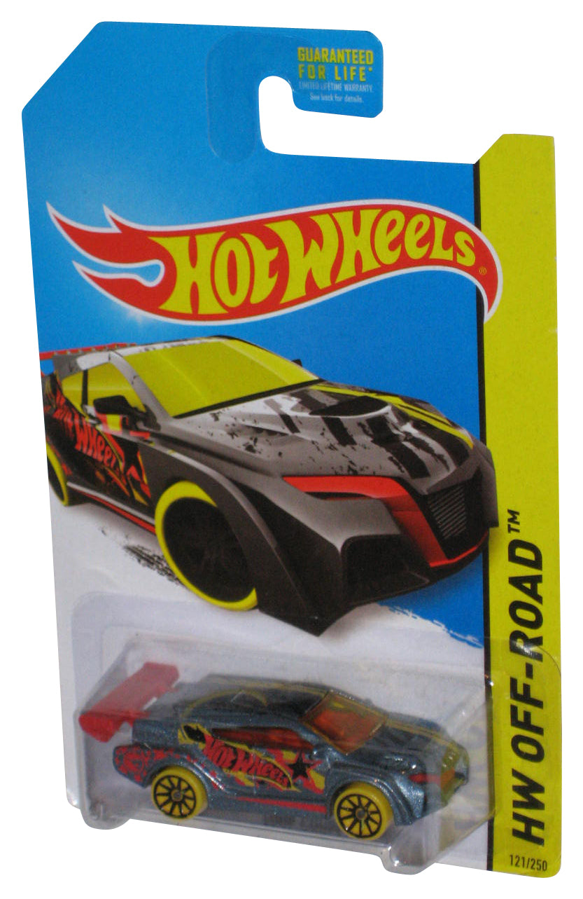 Hot Wheels HW Off-Road Silver Loop Coupe (2013) Mattel Die-Cast Toy Car