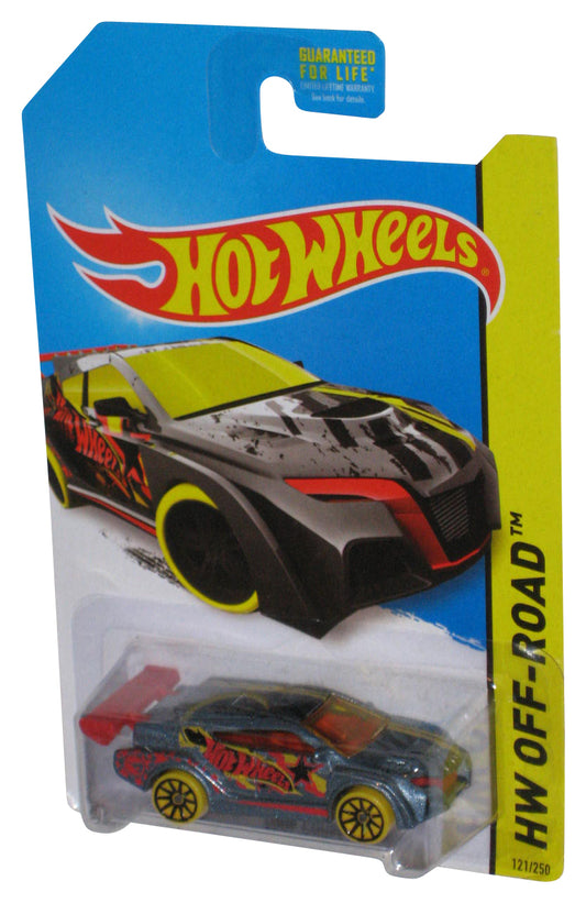 Hot Wheels HW Off-Road Silver Loop Coupe (2013) Mattel Die-Cast Toy Car