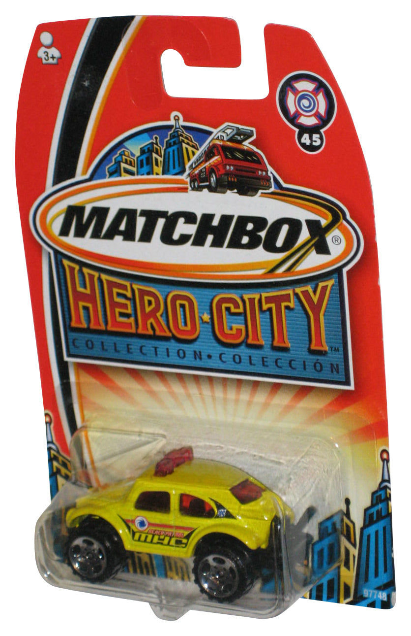 Matchbox Hero City (2003) Mattel Yellow Die-Cast Toy Car #45