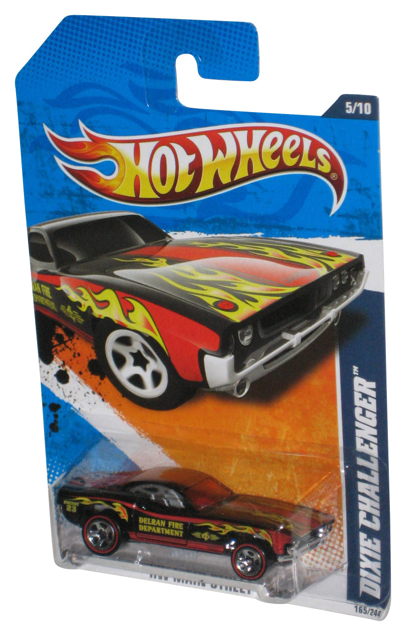 Hot Wheels HW Main Street '11 Black Dixie Challenger Toy Car 165/244