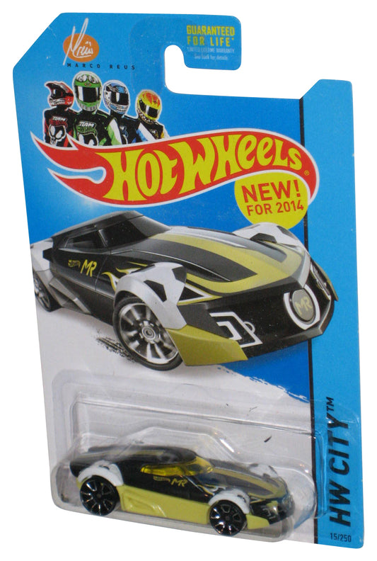 Hot Wheels HW City (2014) Yellow & Black MR11 Toy Car 15/250