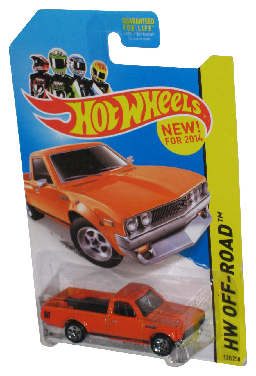 Hot Wheels HW Off-Road (2014) Orange Datsun 620 Toy Truck 139/250