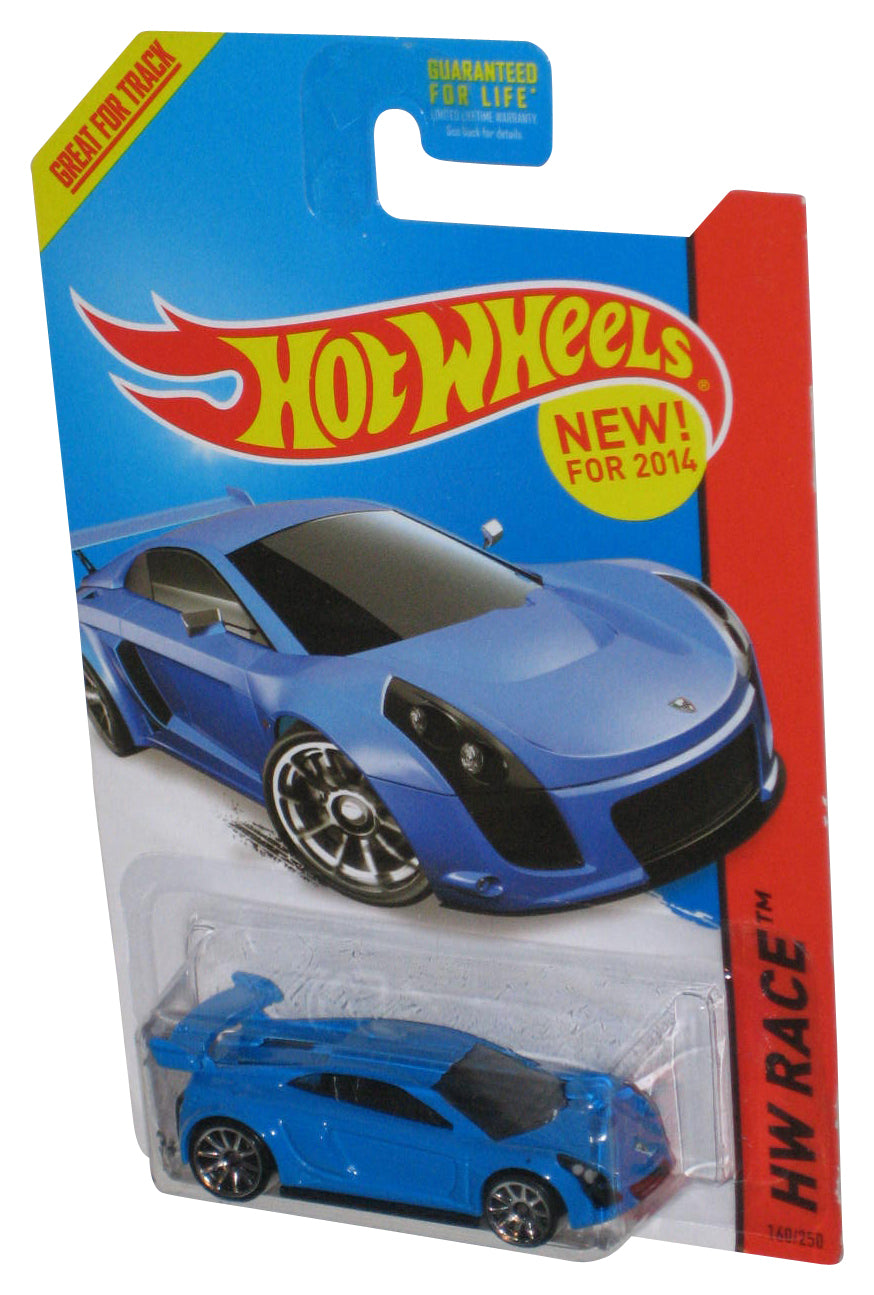 Hot Wheels HW Race (2014) Blue Mastretta MXR Toy Car 160/250