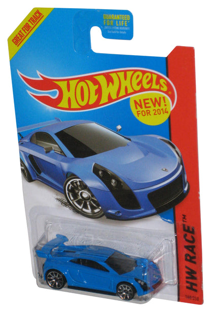 Hot Wheels HW Race (2014) Blue Mastretta MXR Toy Car 160/250