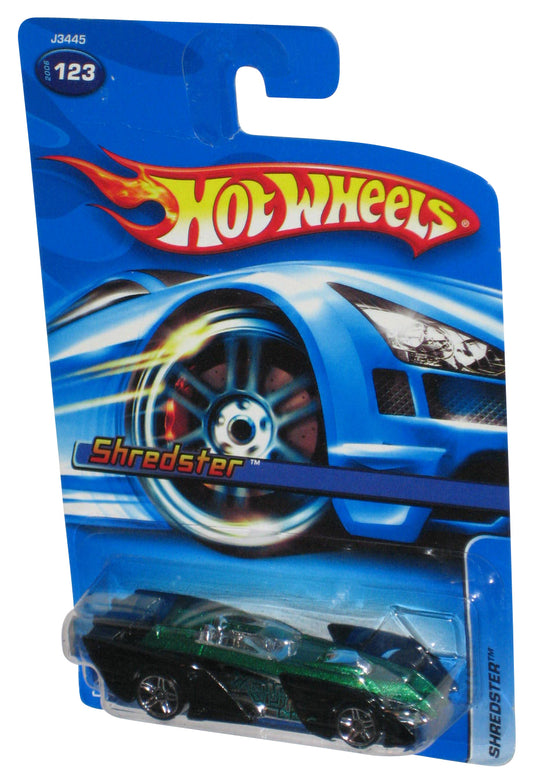 Hot Wheels Shredster (2006) Mattel Black & Green Toy Car #123