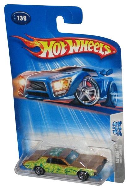 Hot Wheels Tag Rides 2/5 (2004) Mattel Green 1968 Cougar Toy Car #139