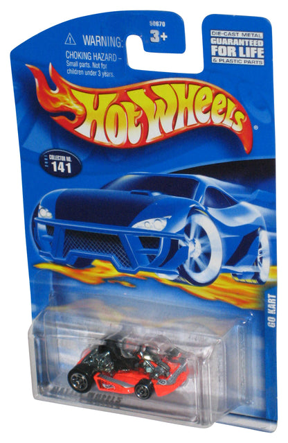 Hot Wheels Hot Orange (2001) Mattel Go Kart Die-Cast Toy Car #141