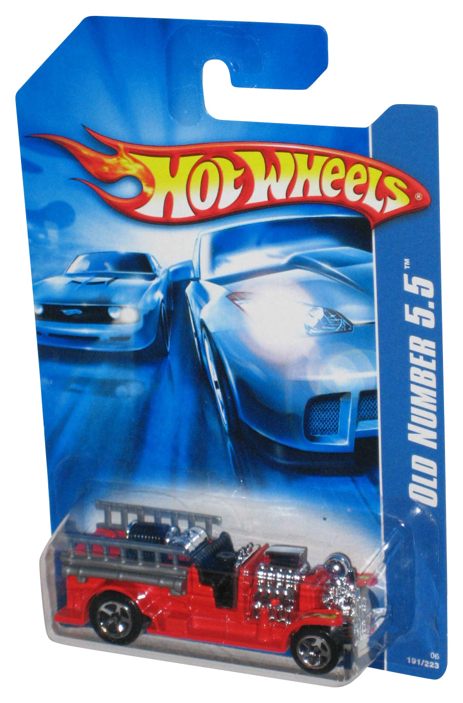 Hot Wheels Old Number 5.5 (2006) Red Die-Cast Toy Truck 191/223