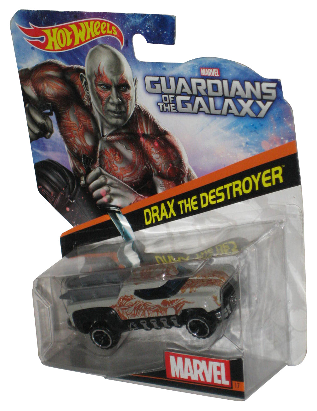 Marvel Guardians of The Galaxy Drax The Destroyer (2014) Hot Wheels Car #17