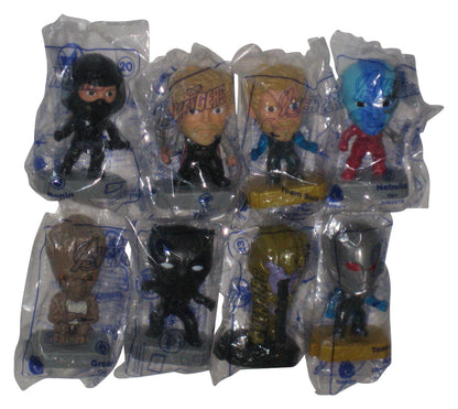 Marvel The Avengers McDonalds Happy Meal Toy Figure Lot - (8 Figures)