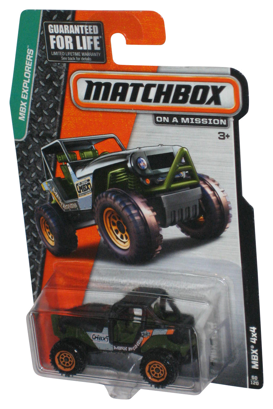 Matchbox MBX Explorers (2013) Black 4x4 Toy Car 60/120