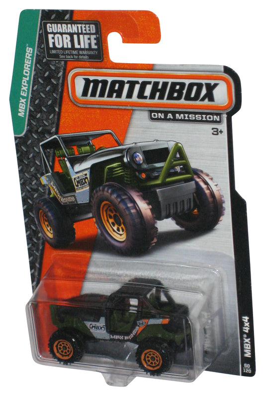 Matchbox MBX Explorers (2013) Black 4x4 Toy Car 60/120