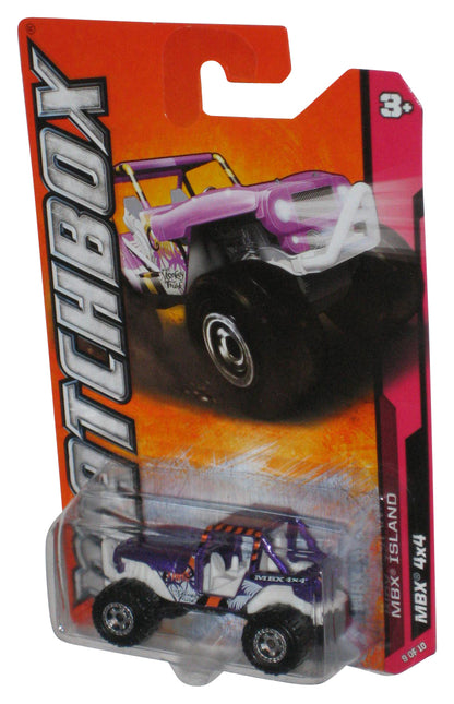 Matchbox MBX Island 4x4 (2011) Purple Die-Cast Toy 99/120