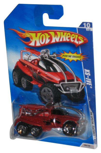 Hot Wheels HW Special Features '09 Red XS-Ive Toy Car 096/190 w/ Pivoting Chassis