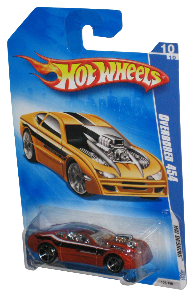 Hot Wheels HW Designs '09 Orange Overbored 454 Toy Car 106/190