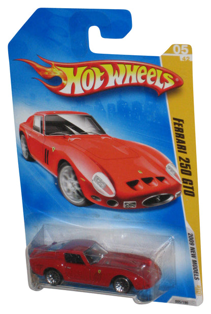Hot Wheels 2009 New Models 05/42 Red Ferrari 250 GTO Toy Car 005/190