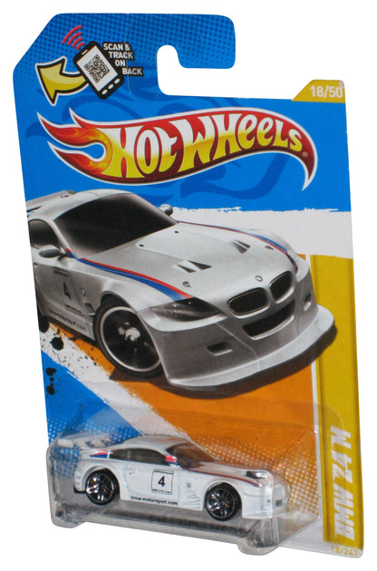 Hot Wheels 2012 New Models 18/50 White BMW Z4 M Toy Car 18/247