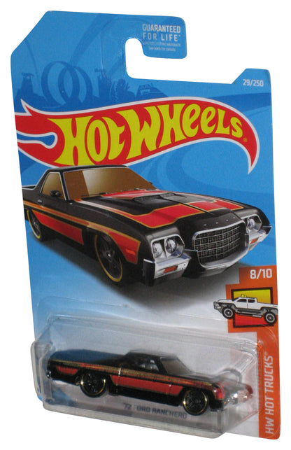 Hot Wheels HW Trucks 8/10 (2017) Black '72 Ford Ranchero Toy Car 29/250