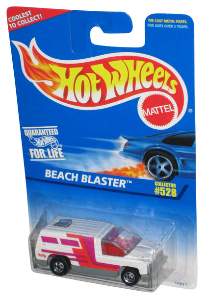 Hot Wheels Bleach Blaster (1996) Mattel White Collector Toy Car #528