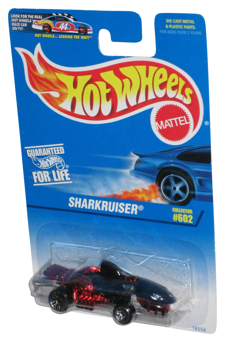 Hot Wheels Sharkruiser Red & Black (1996) Mattel Collector Toy Car #602
