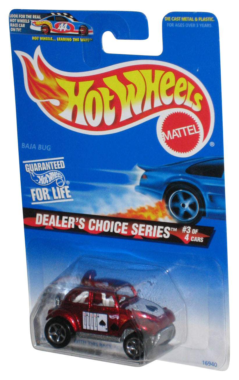 Hot Wheels Dealer's Choice Series 3/4 (1996) Red Baja Bug Toy Car #567