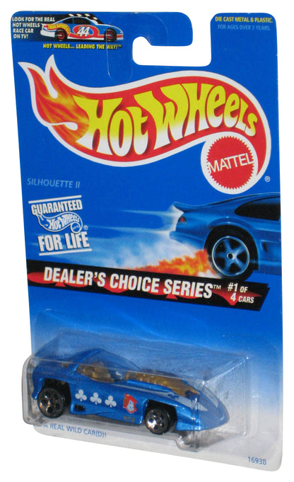 Hot Wheels Dealer's Choice Series 1/4 (1996) Blue Silhouette II Car #565