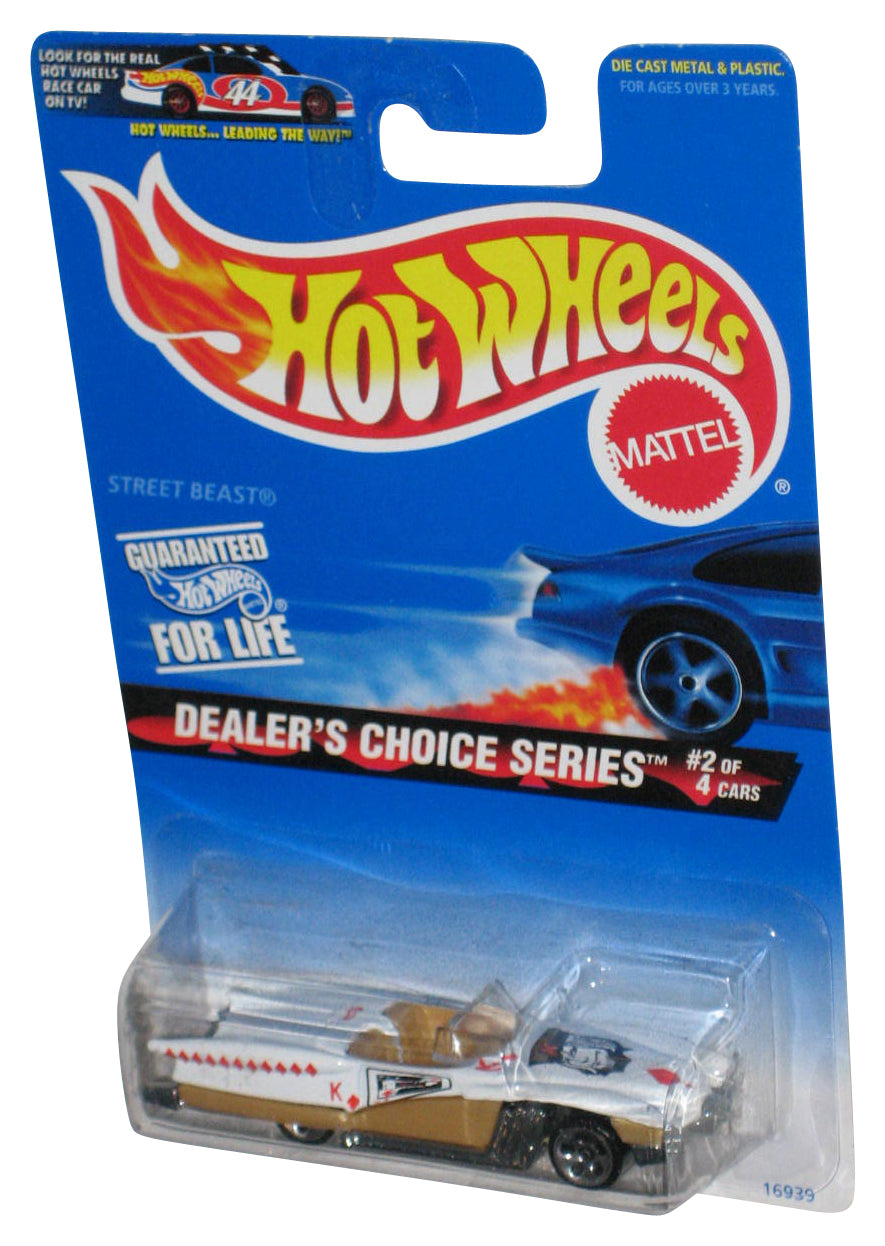 Hot Wheels Dealer's Choice Series 2/4 (1996) White Street Beast Toy Car #566