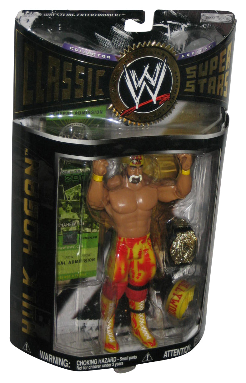 WWE Classic Superstars Series 11 Hulk Hogan (2005) Jakks Pacific Figure w/ Belt